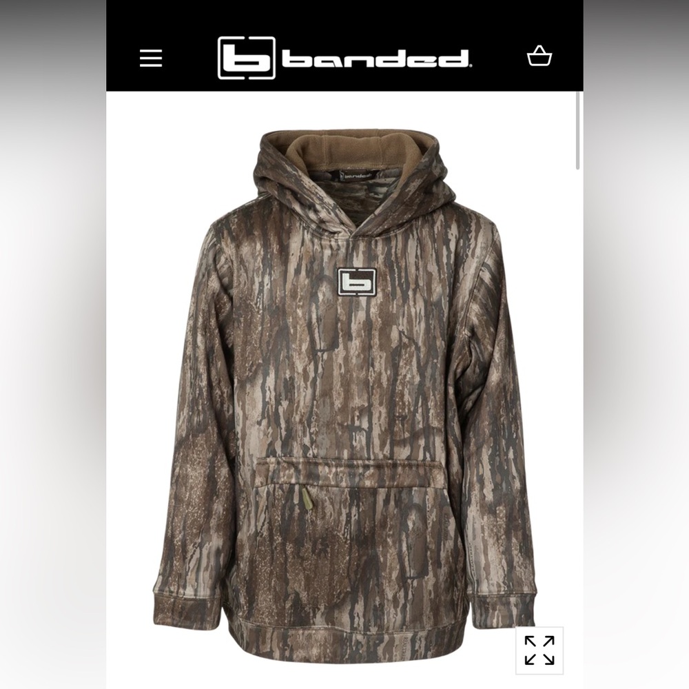 BANDED 
YOUTH TEC FLEECE PULLOVER
SIZE 14/16